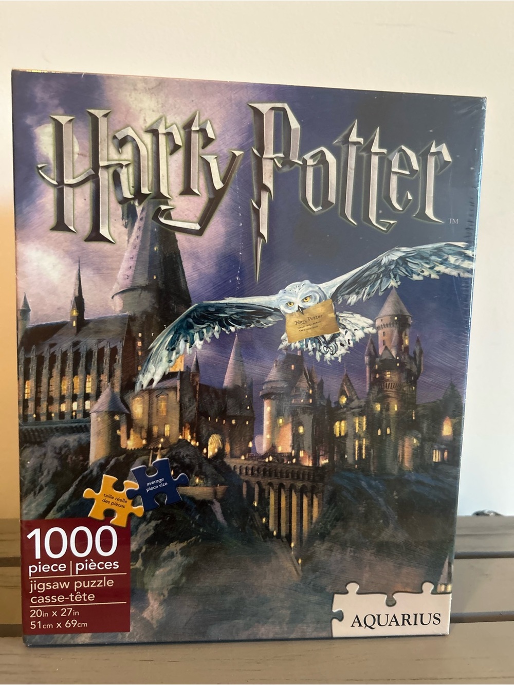 Aquarius Harry Potter Hogwarts Castle 1000-Piece Jigsaw Puzzle